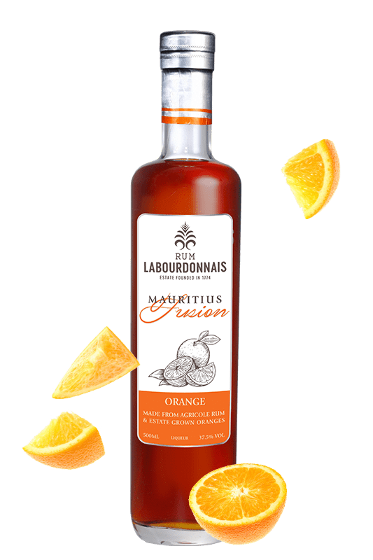 Agricole pomerančový rum vhodný do míchaných nápojů. Suroviny k přípravě rumu jsou vypěstovány s láskou k přírodě a ekologii přímo na statku Labourdonnais na Mauriciu.